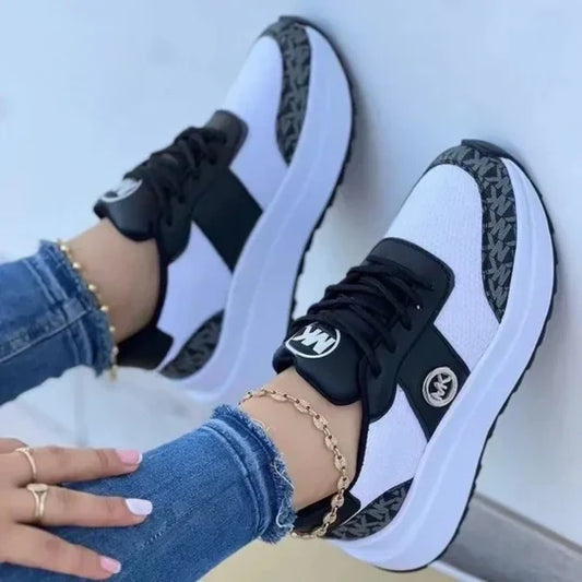 Lillian - Wedge sneakers för kvinnor
