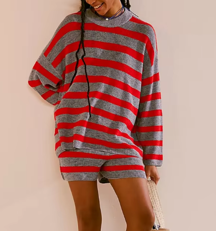 Jamaica - Dam 2 delar Casual Y 2K Kintted Set