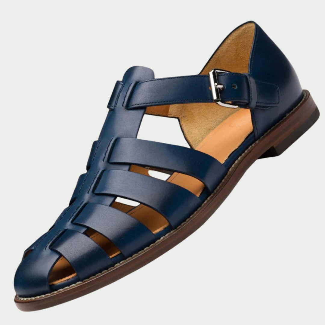 Arvid | Premium Herrsandaler I Äkta Läder
