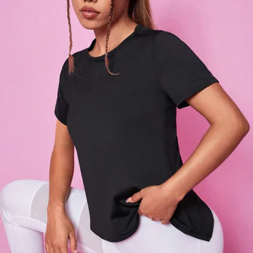 Alice - Kortärmad fitness-topp