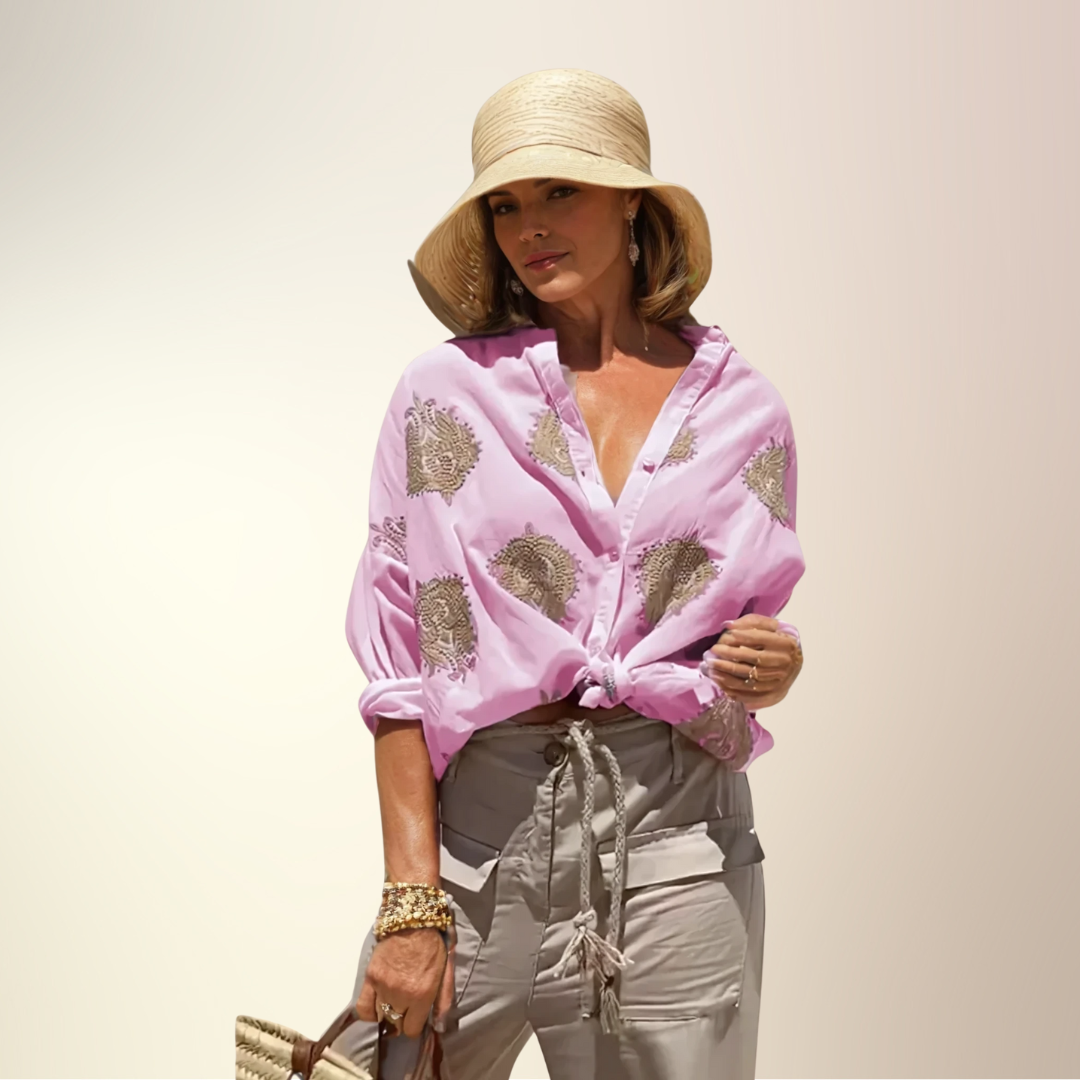 Anita | Lätt och Chic Blus för Stil och Komfort