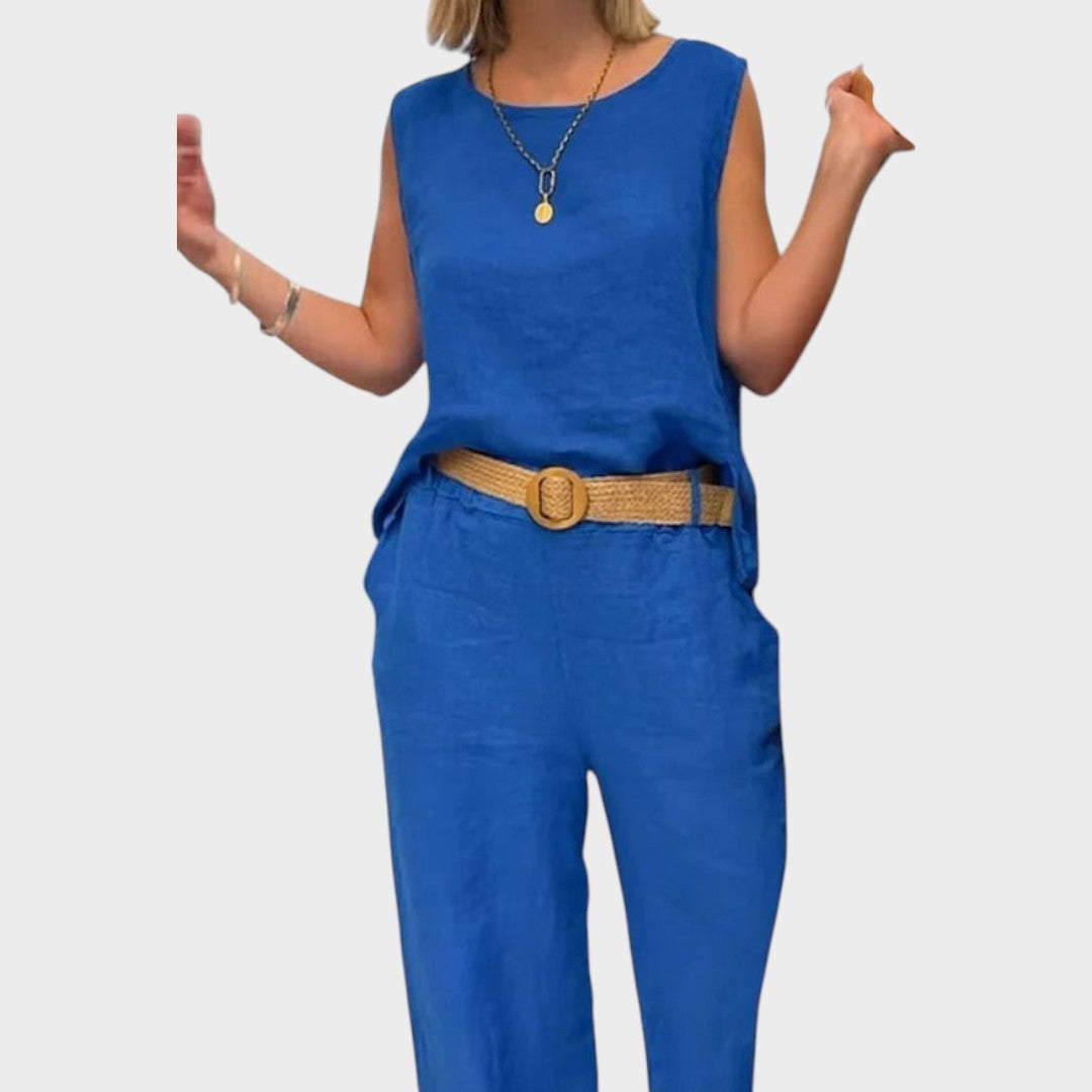 Linnea | Boho Tvådelad Sommaroutfit
