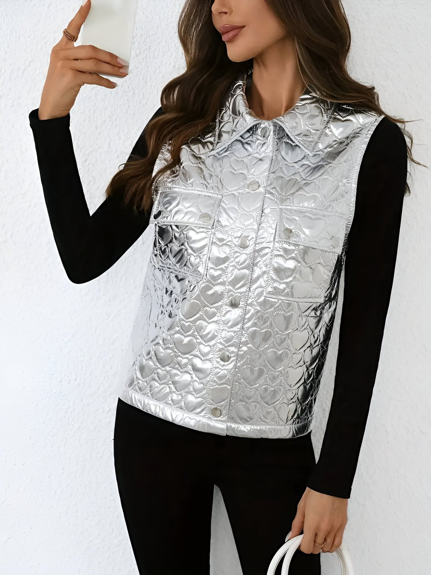 Erna | Elegant ärmlös cardiganjacka