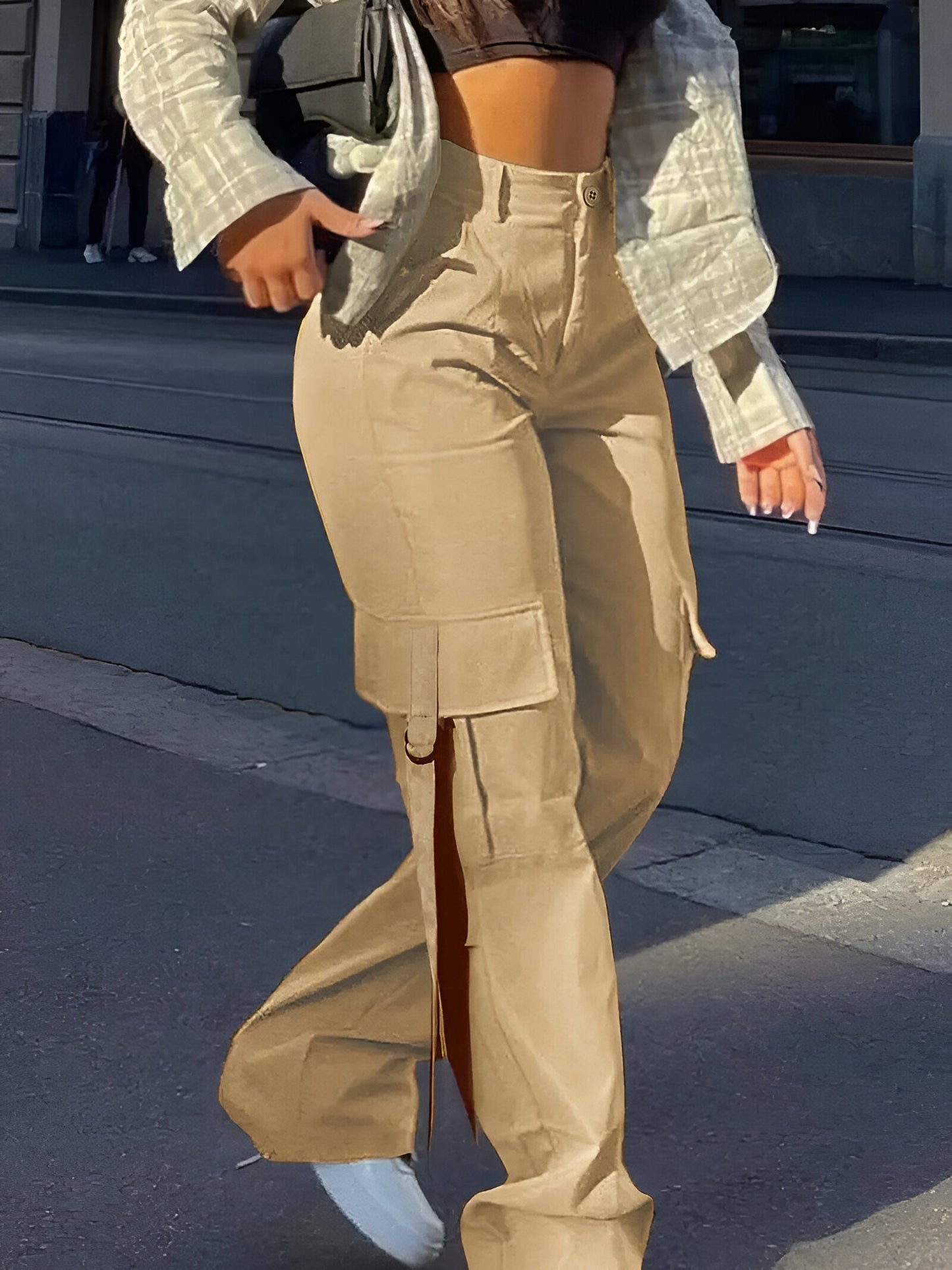 Silke | Casual cargobyxor med en fräsch touch