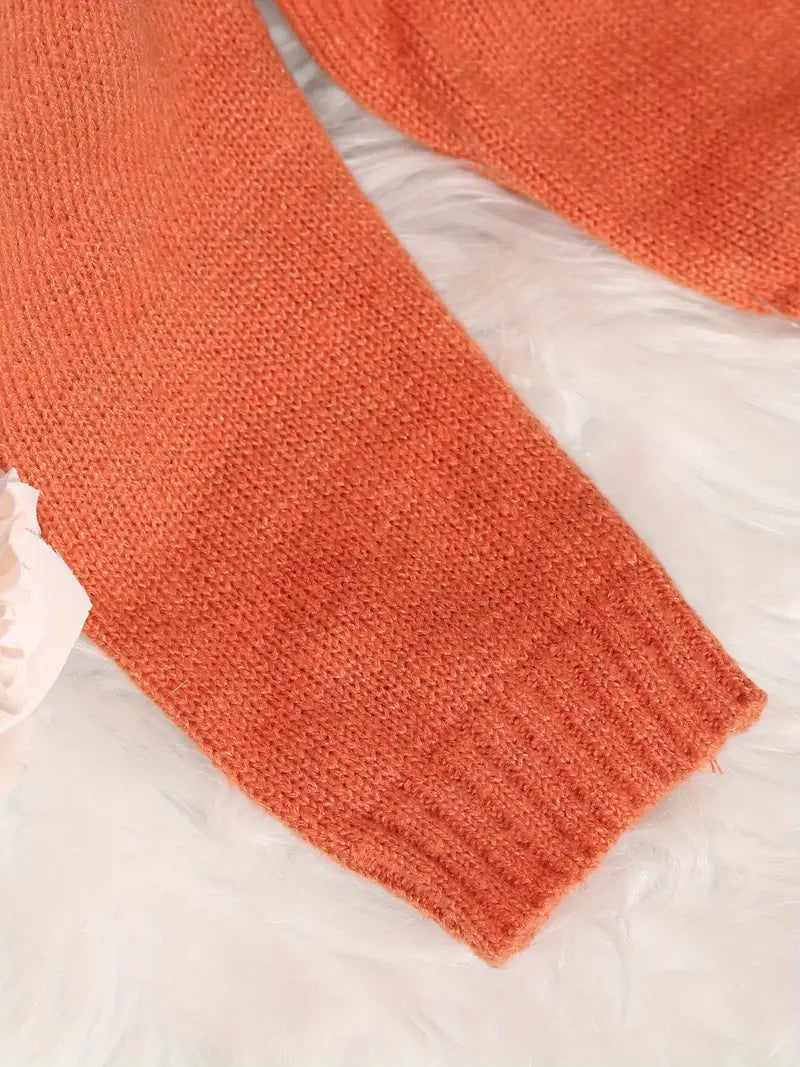 Harlan | Mysig tröja med V-ringning utan axlar