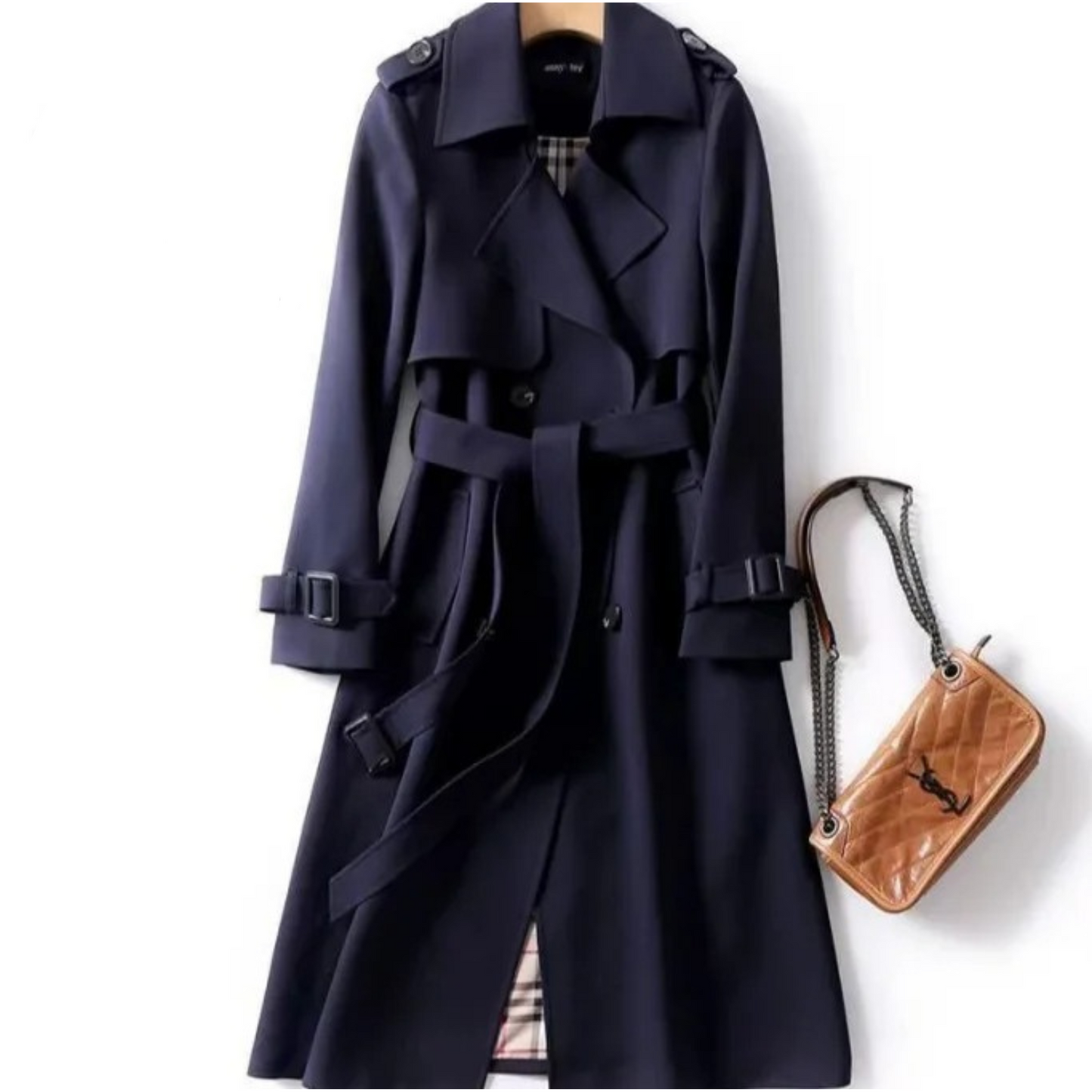 Julia | Elegant Trenchcoat med Bälte för Kvinnor