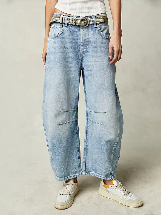 Elodie - Löst sittande jeansbyxor