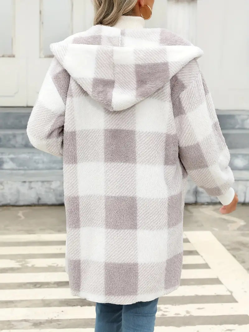 Mia | Virkad toppfärgad cardigan