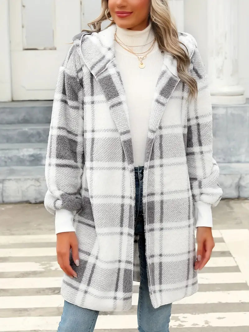Mia | Virkad toppfärgad cardigan