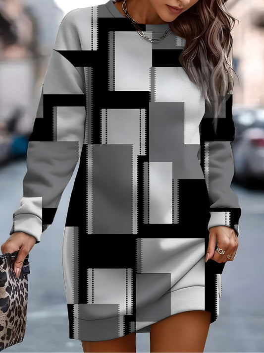 Romy |Bekväm & Snygg överdimensionerad sweatshirtklänning