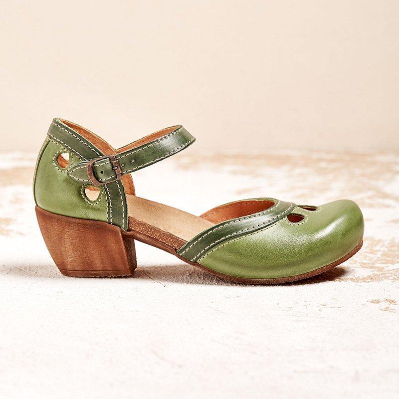 Aurora | Ortopediska Sandaler Med Låg Klack