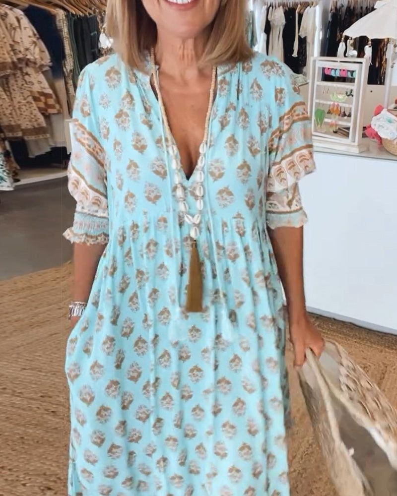Catherine | Stilren Boho Sommarklänning