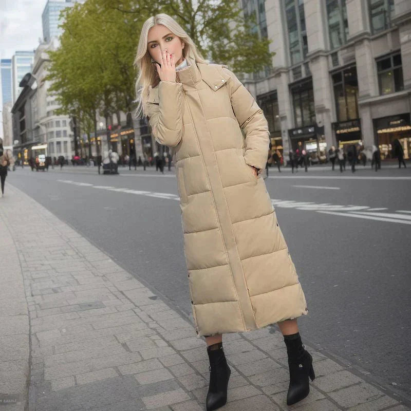 Leona | Lång vinterjacka för kvinnor