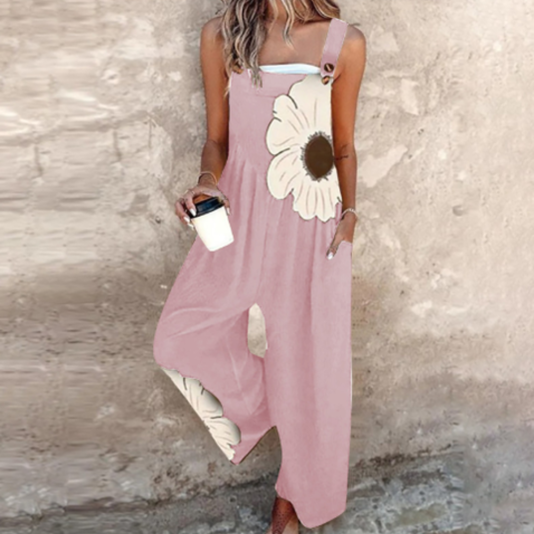 Signe | Stilren Ärmlös Jumpsuit