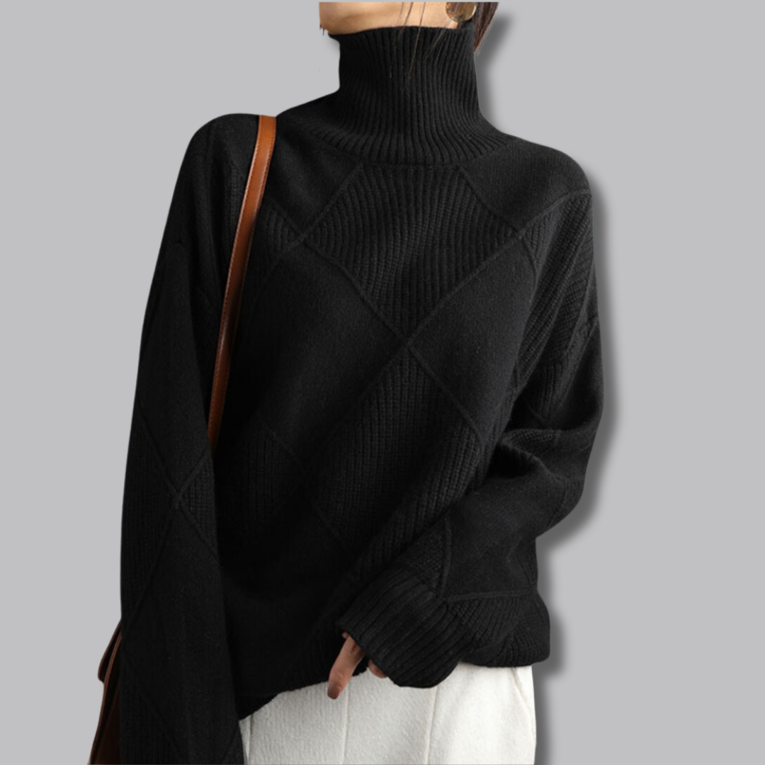 Olivia™ | Varm och lyxig polotröja