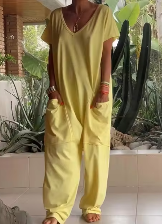 Xenia - Streetwear Mode Nya Lösa Jumpsuits
