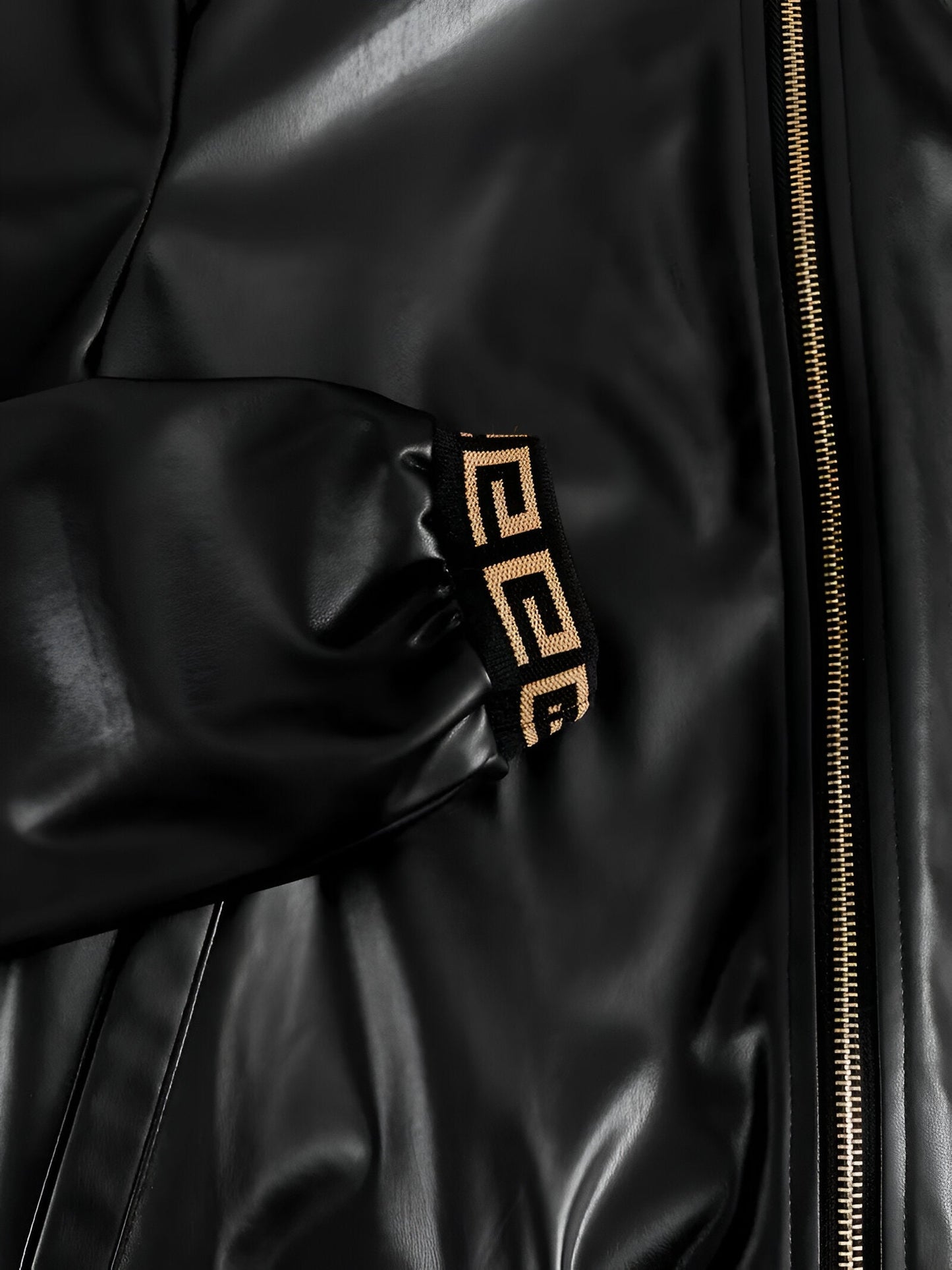 Frida | Långärmad jacka med geotryck