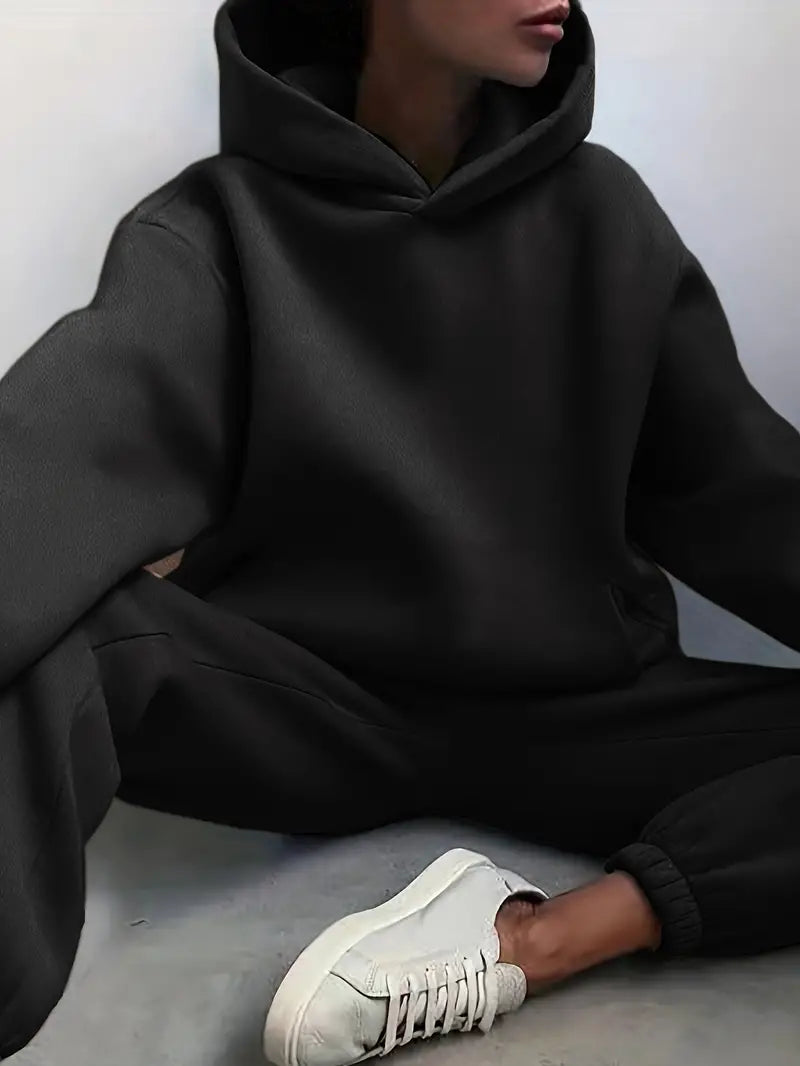 Siff | Hoodie + GRATIS Joggingbyxor – Perfekt Set för Komfort & Stil