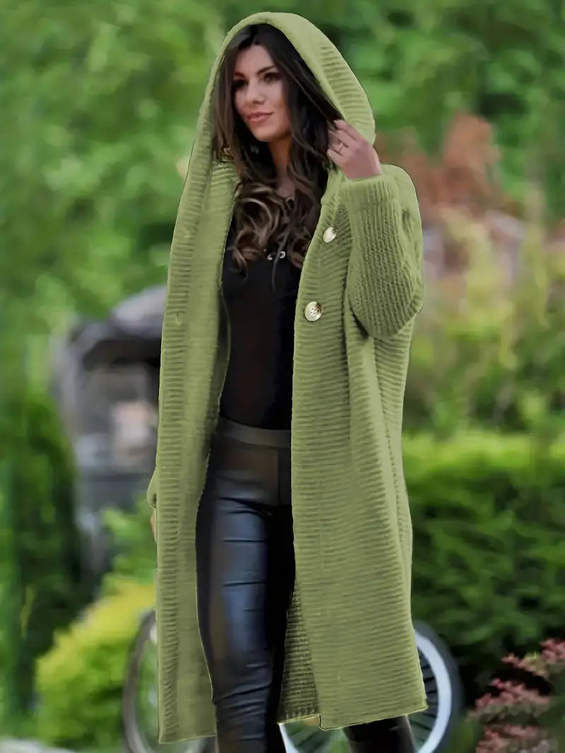 Rea - Robust långärmad cardigan