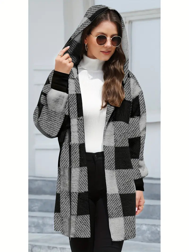 Mia | Virkad toppfärgad cardigan