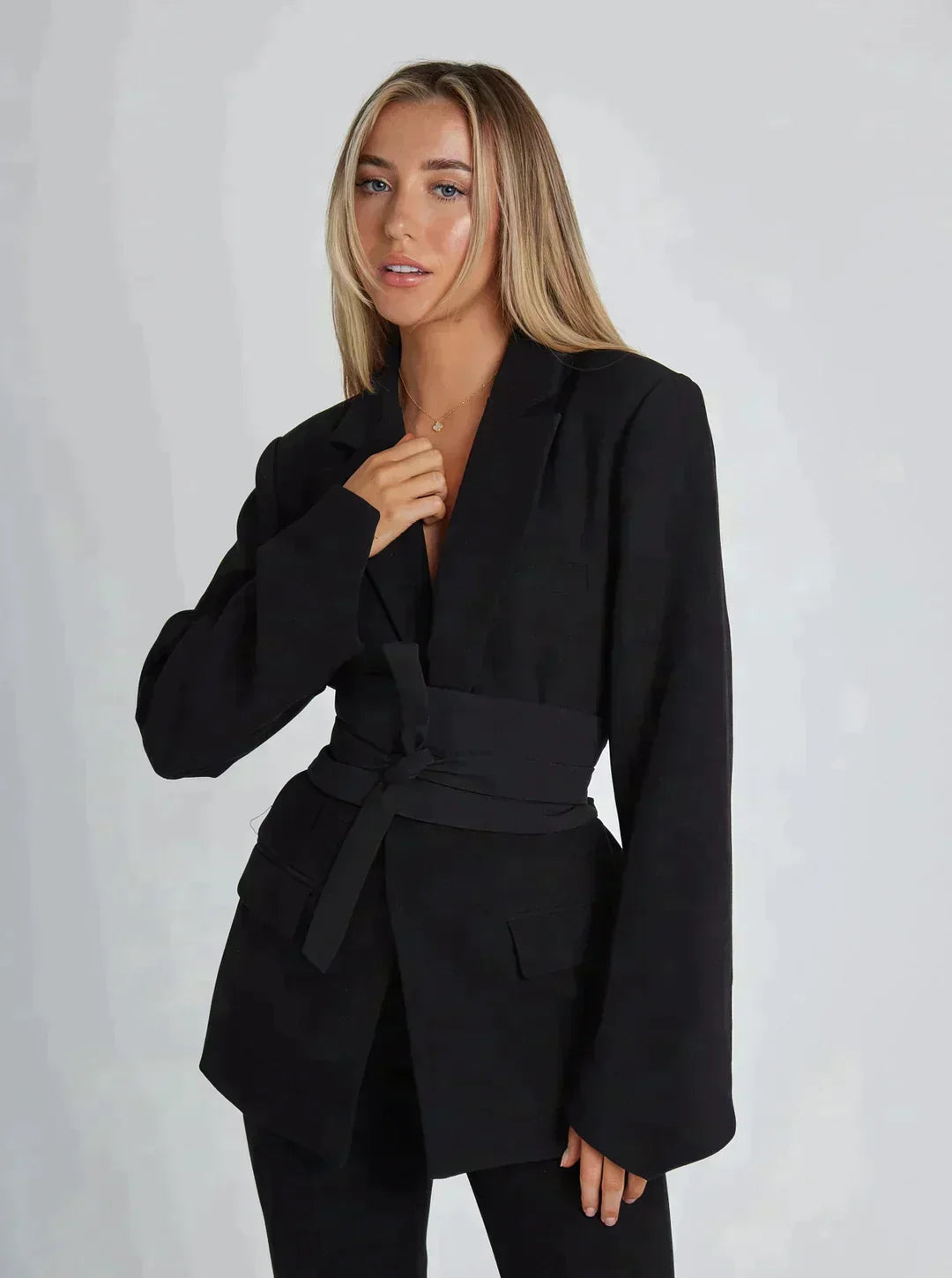 Dorothy - Blazer med extra bälte