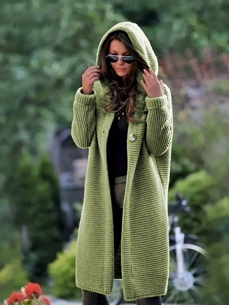 Rea - Robust långärmad cardigan