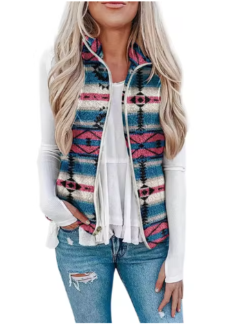 Patricia - Polar fleece väst dam höst