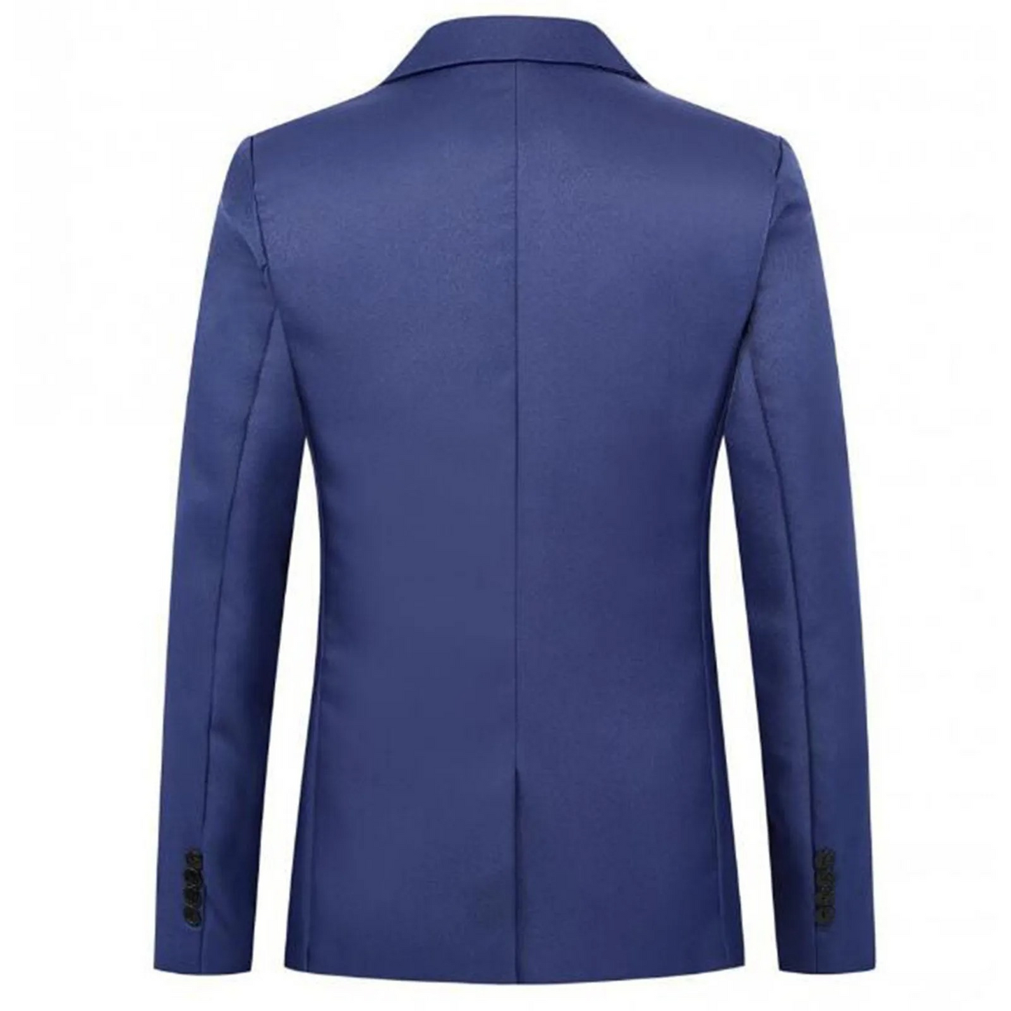 Leonardo | Slim Fit Satinblazer Med En Knapp För Herr