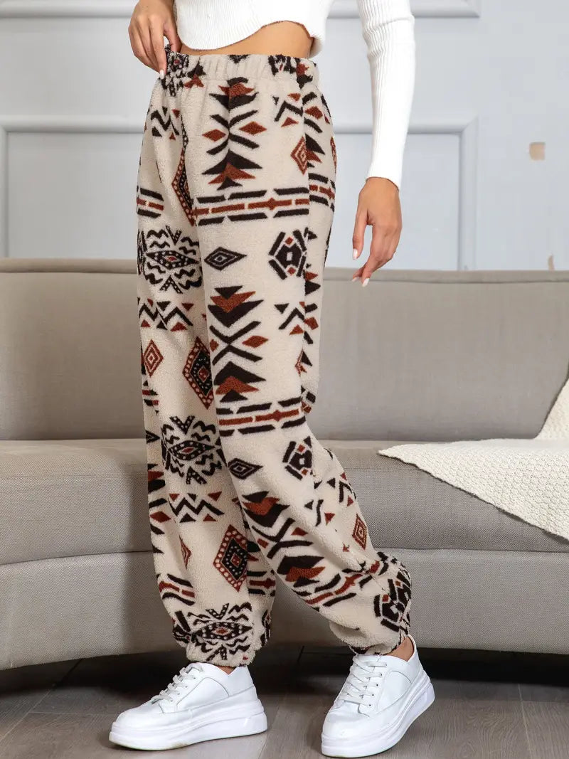 Darian | Mysiga joggingbyxor med aztekmönster
