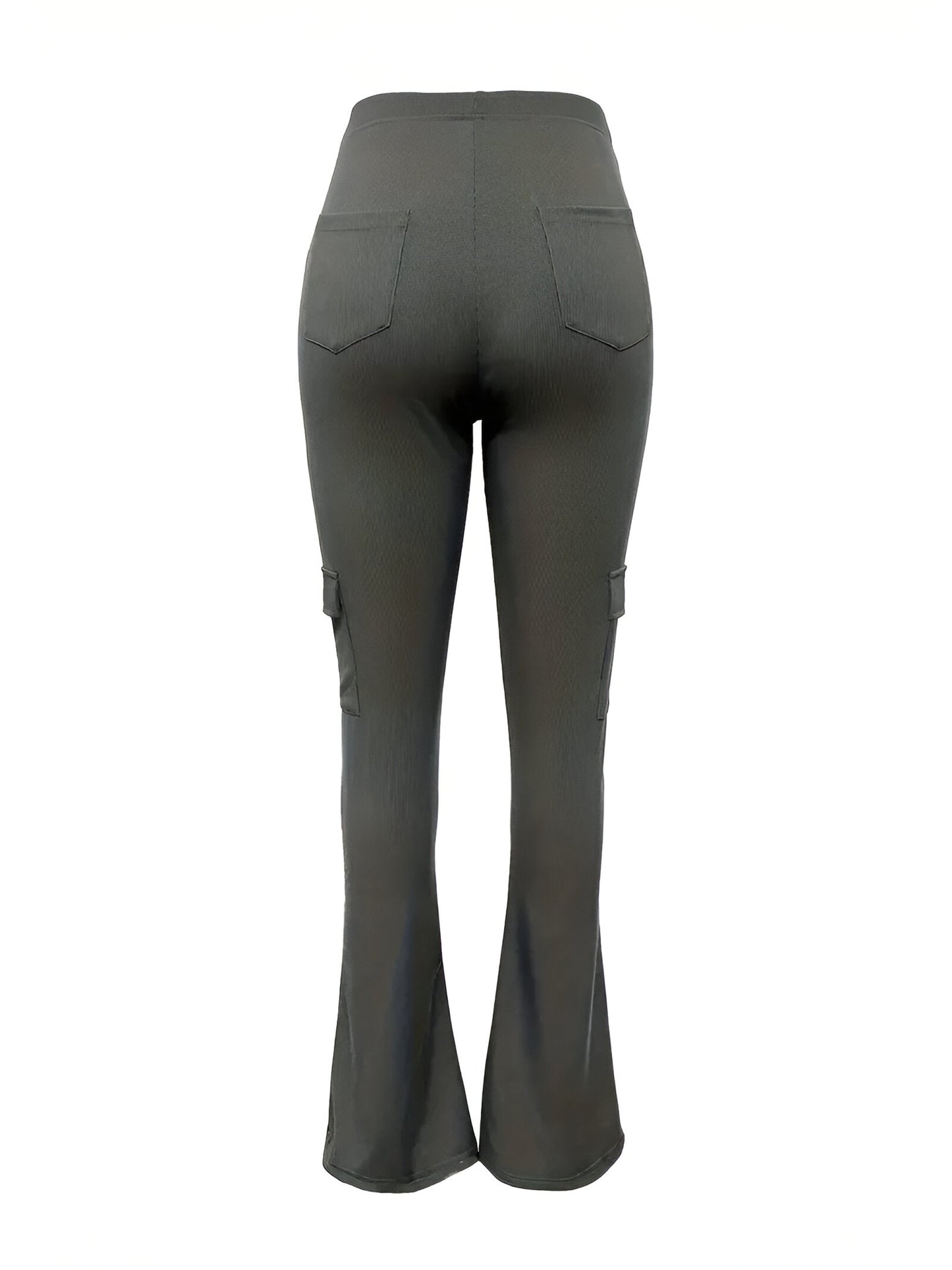 Nicole | Bekväma leggings med hög midja och flärp