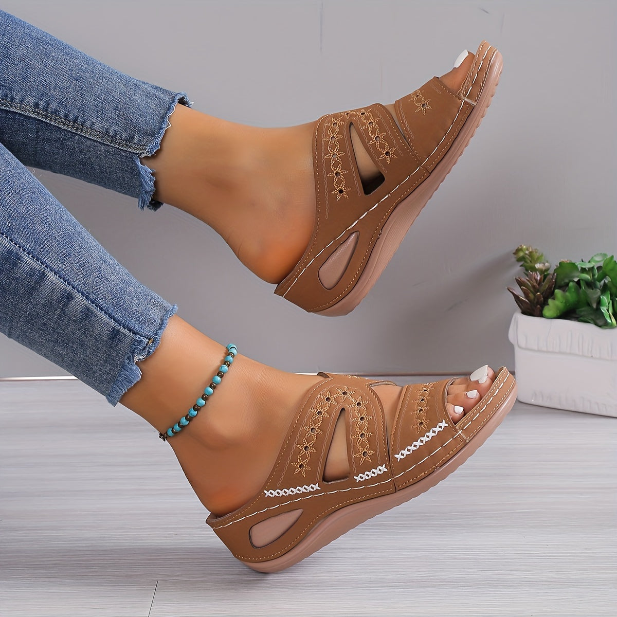 Ashlyn - Snygga ortopediska sandaler
