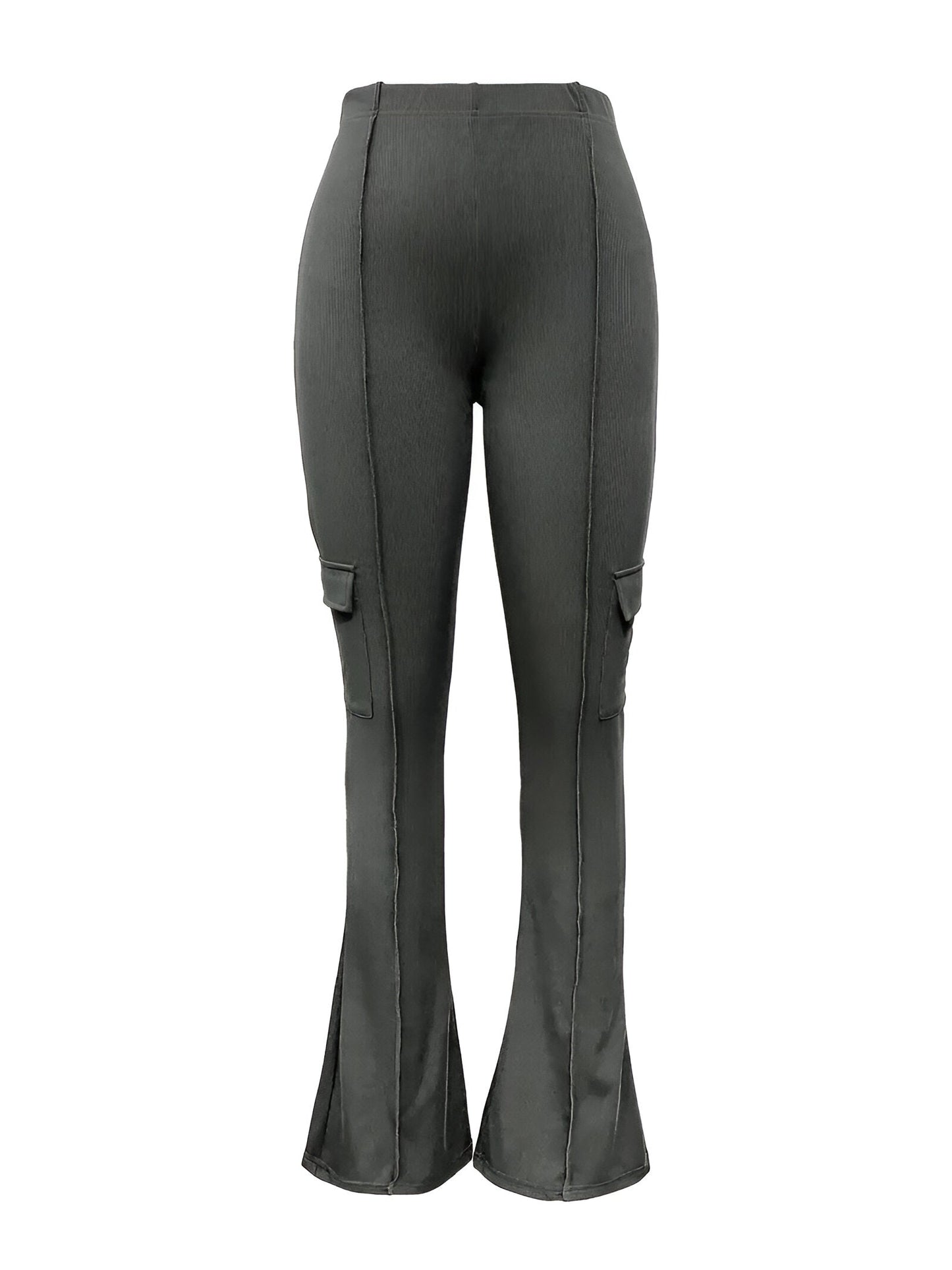 Nicole | Bekväma leggings med hög midja och flärp