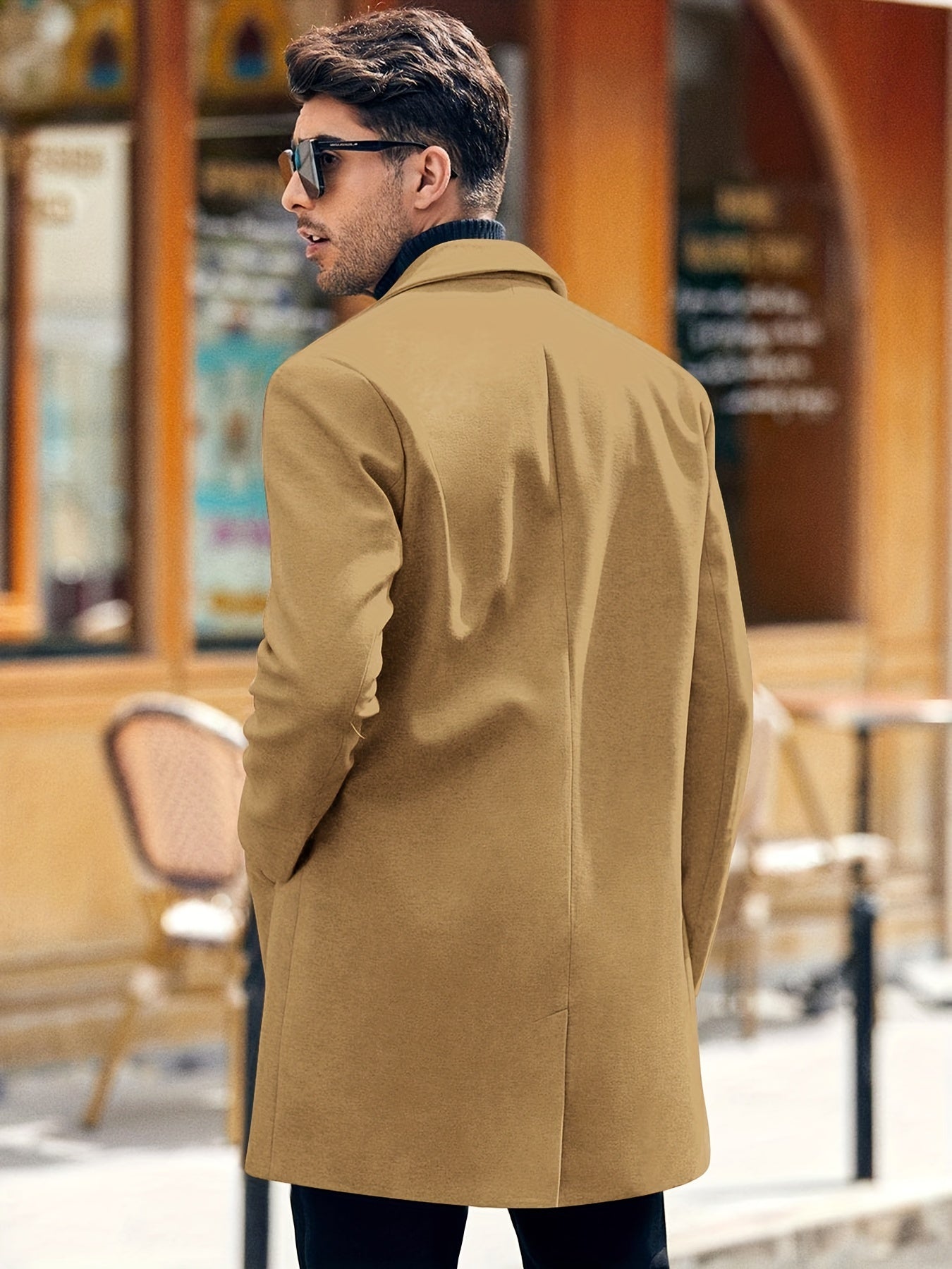 Claude | Varm Trench Overcoat Med Retro Stil