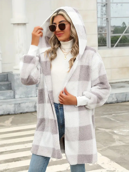 Mia | Virkad toppfärgad cardigan