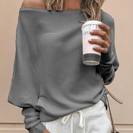 Ulrike | Stickad elegant mjuk blus