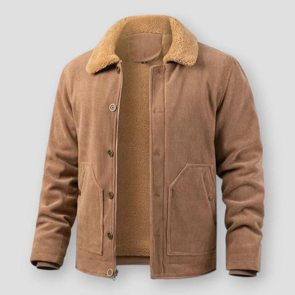 Leo | Vintageinspirerad Manchesterkappa för Ultimat Värme