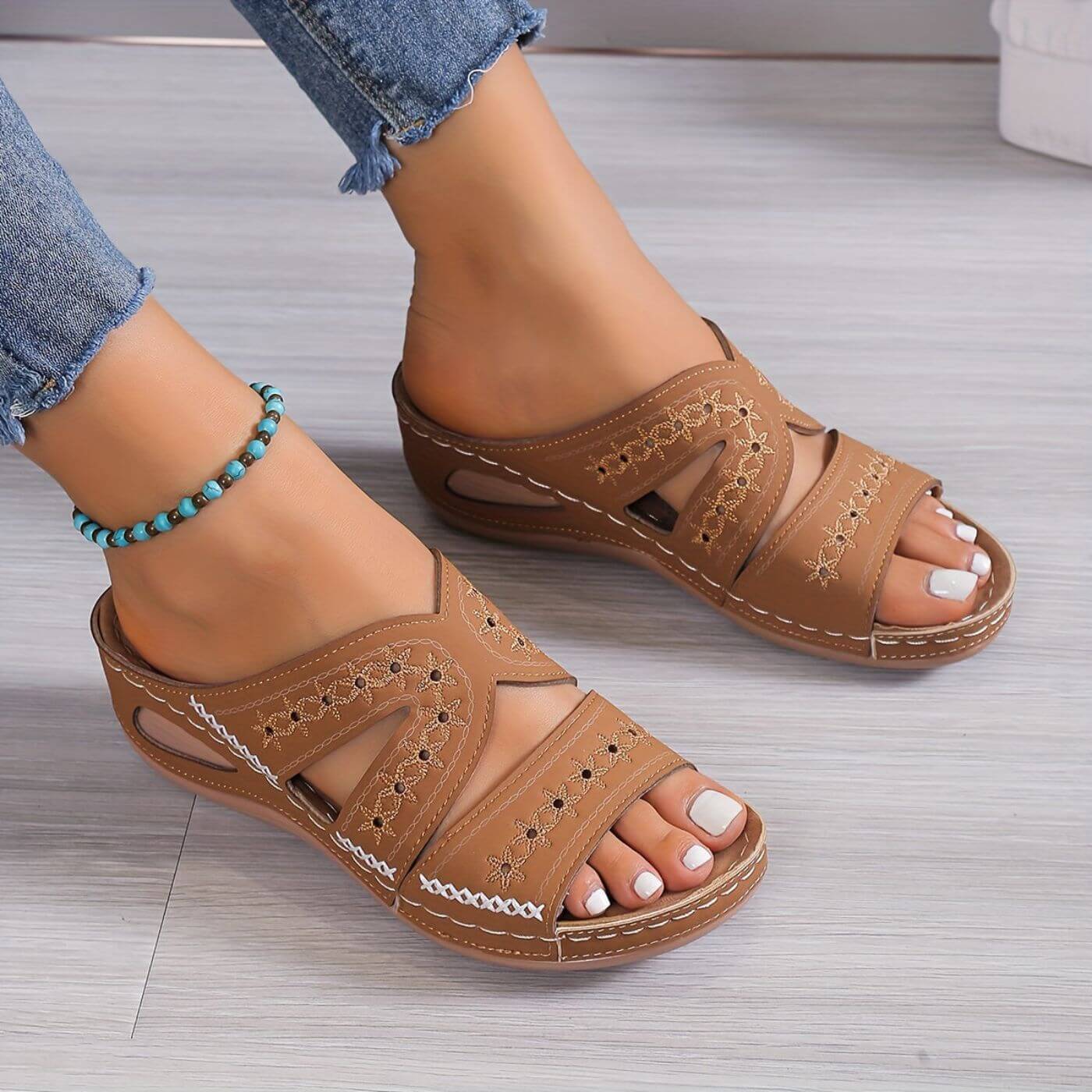 Ella | Halkfria Ortopediska Sandaler