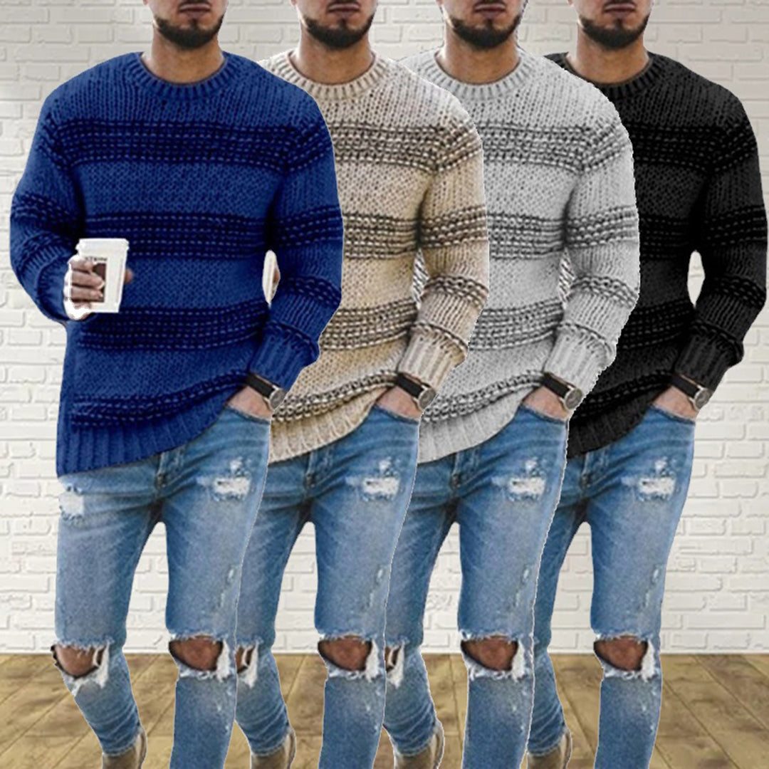 Frans | Mjuk stickad tröja för män med stilren design