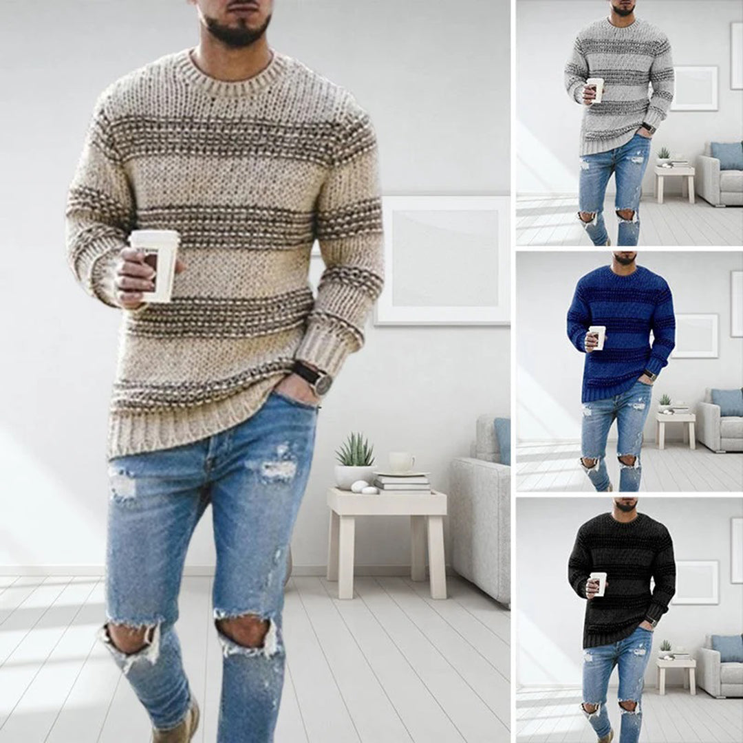 Frans | Mjuk stickad tröja för män med stilren design