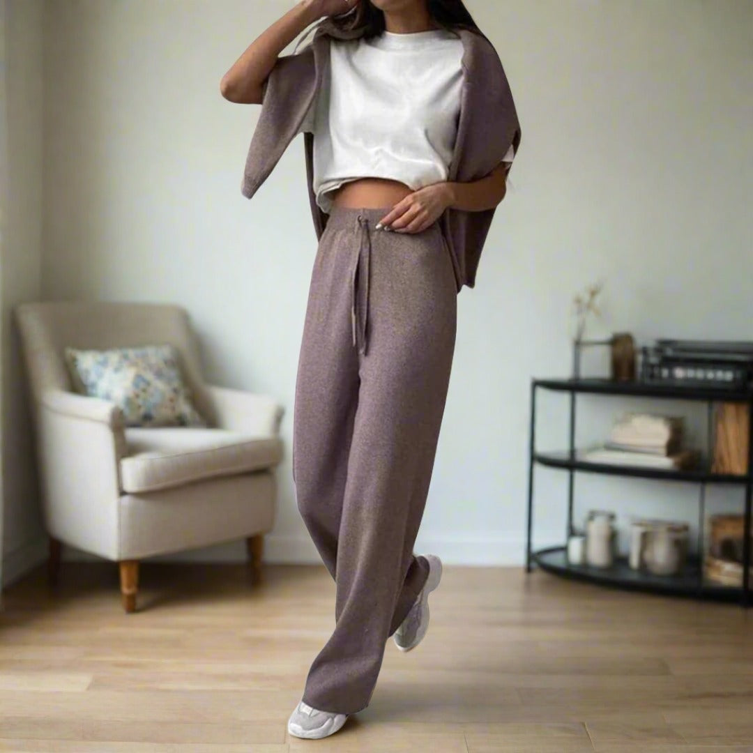 Isabelle | Lyxigt och mångsidigt cashmere set för kvinnor