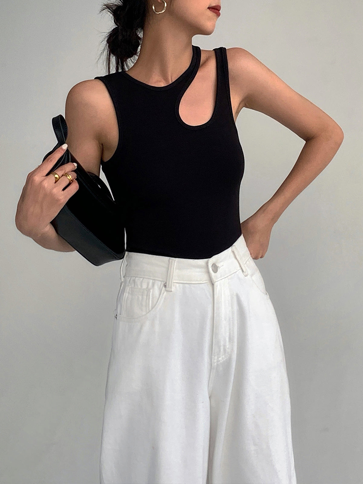Miranda | Tanktopp med Cut-Out Detalj