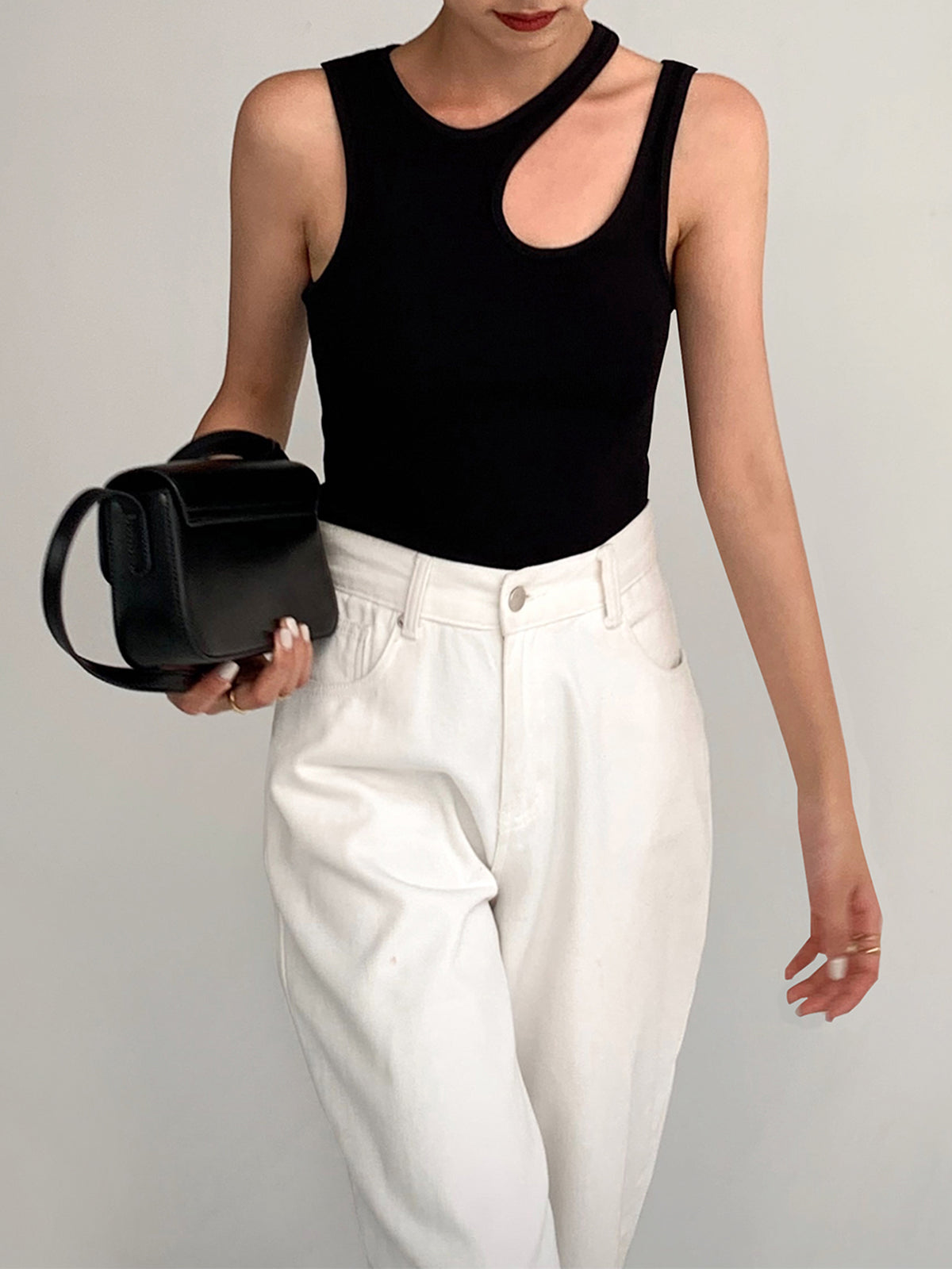 Miranda | Tanktopp med Cut-Out Detalj