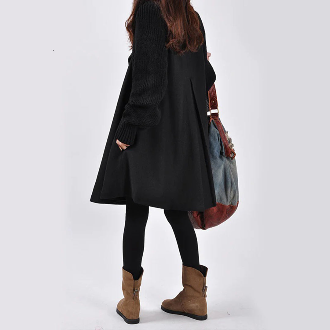 Agnes | Elegant lång kappa med tidlös design för kvinnor