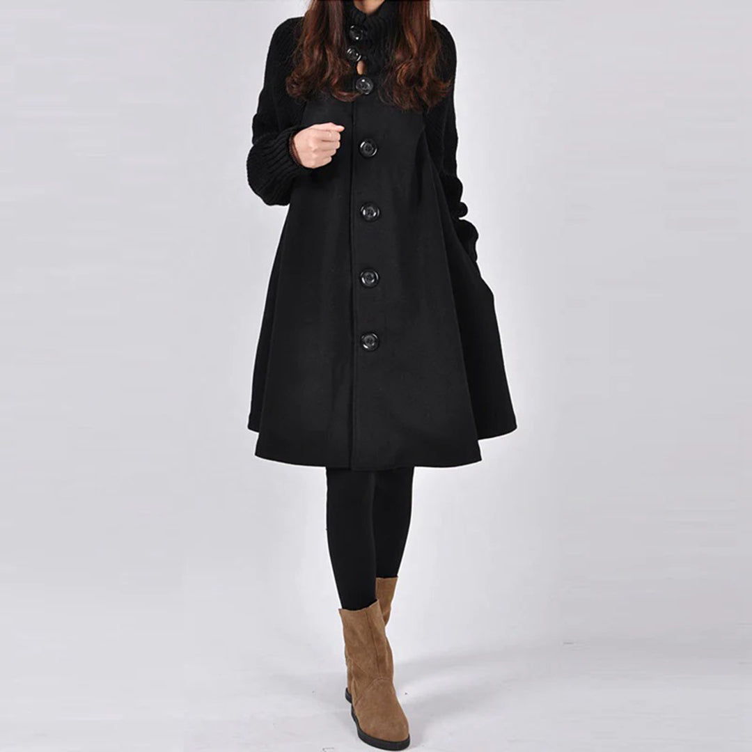 Agnes | Elegant lång kappa med tidlös design för kvinnor