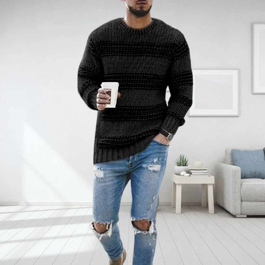 Frans | Mjuk stickad tröja för män med stilren design