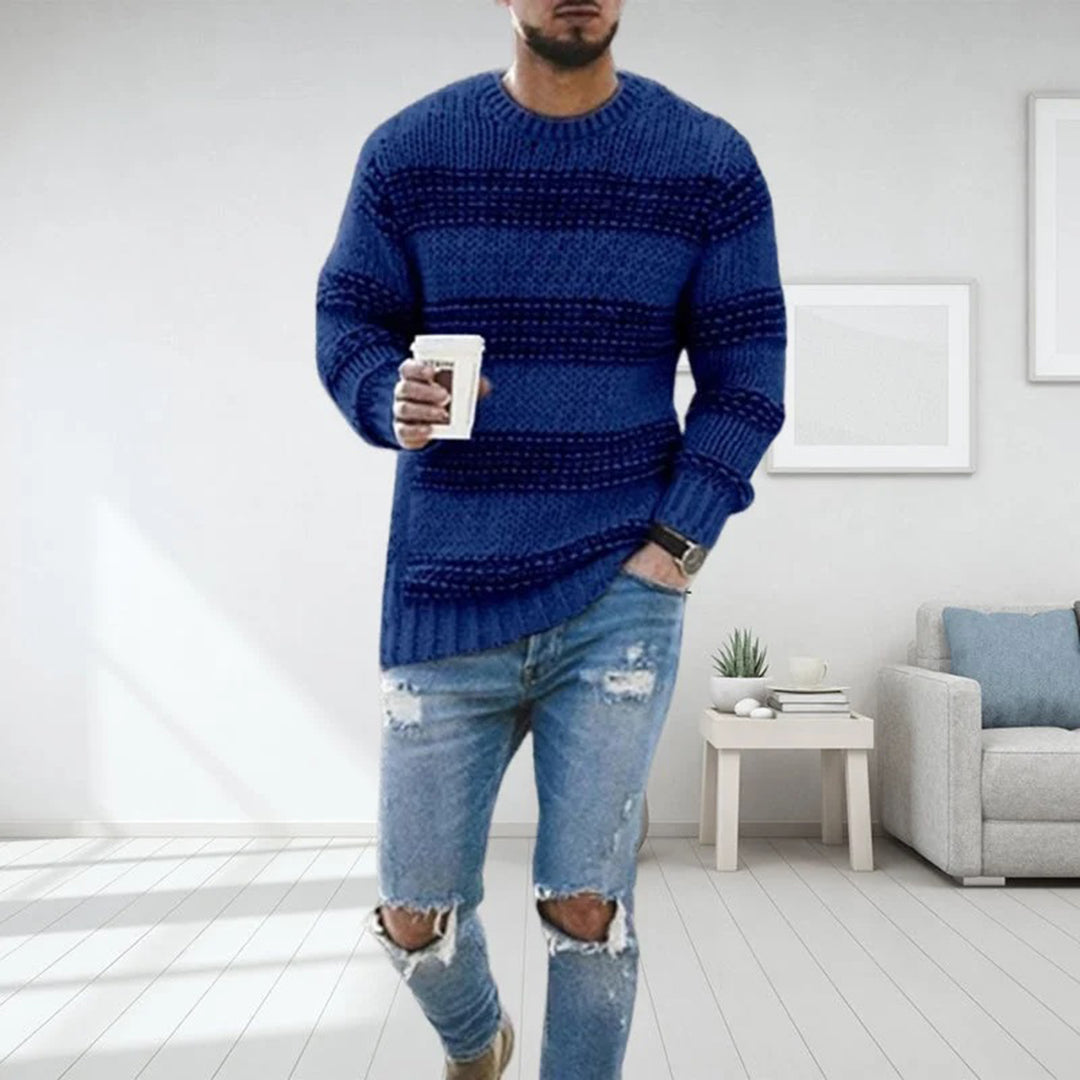 Frans | Mjuk stickad tröja för män med stilren design