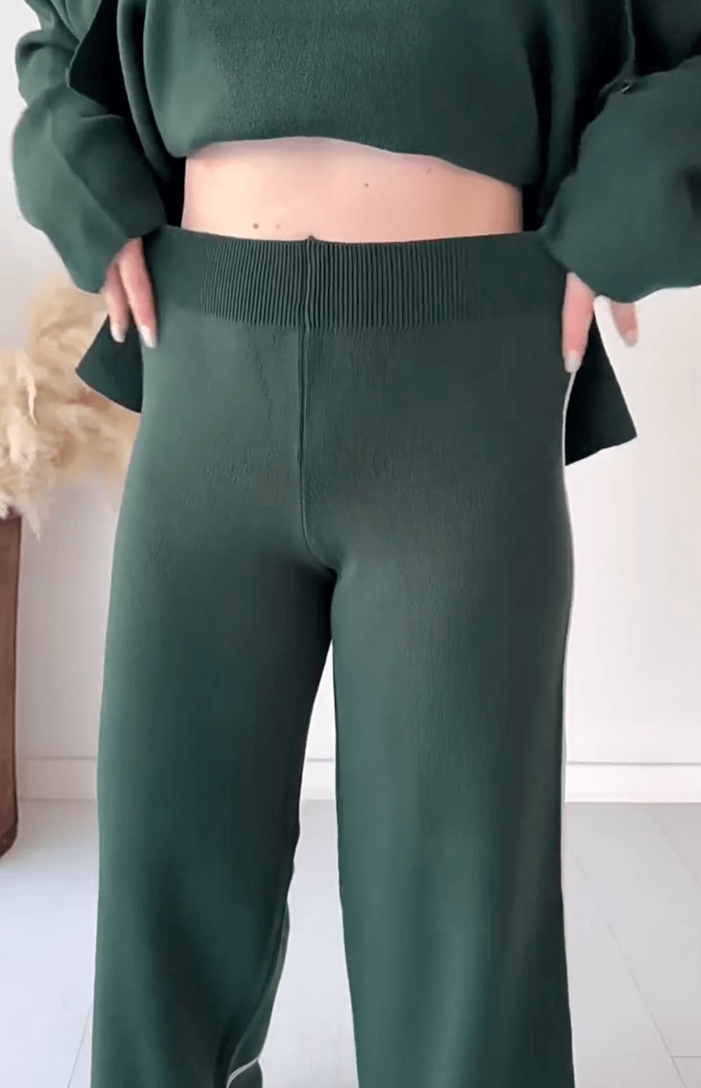 Hedda | Chic Tvådelat Lounge Set – Enkel Elegans & Komfort