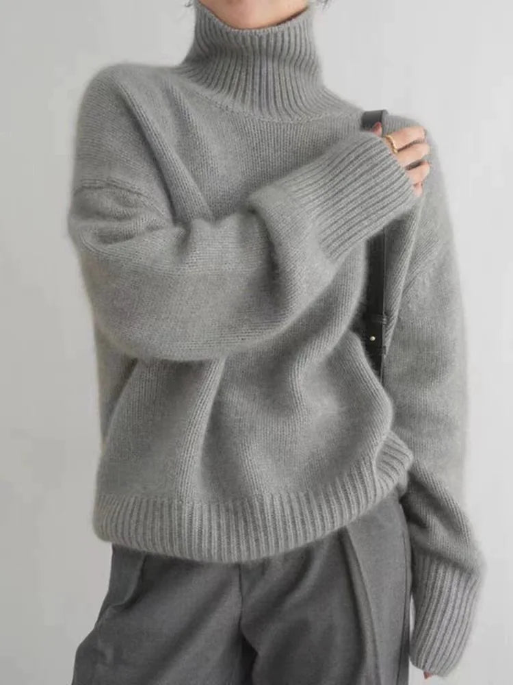 Josefin | Lyxig Cashmere Polotröja