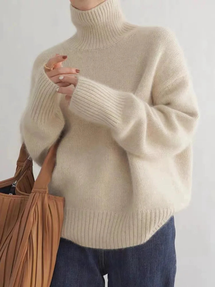 Josefin | Lyxig Cashmere Polotröja