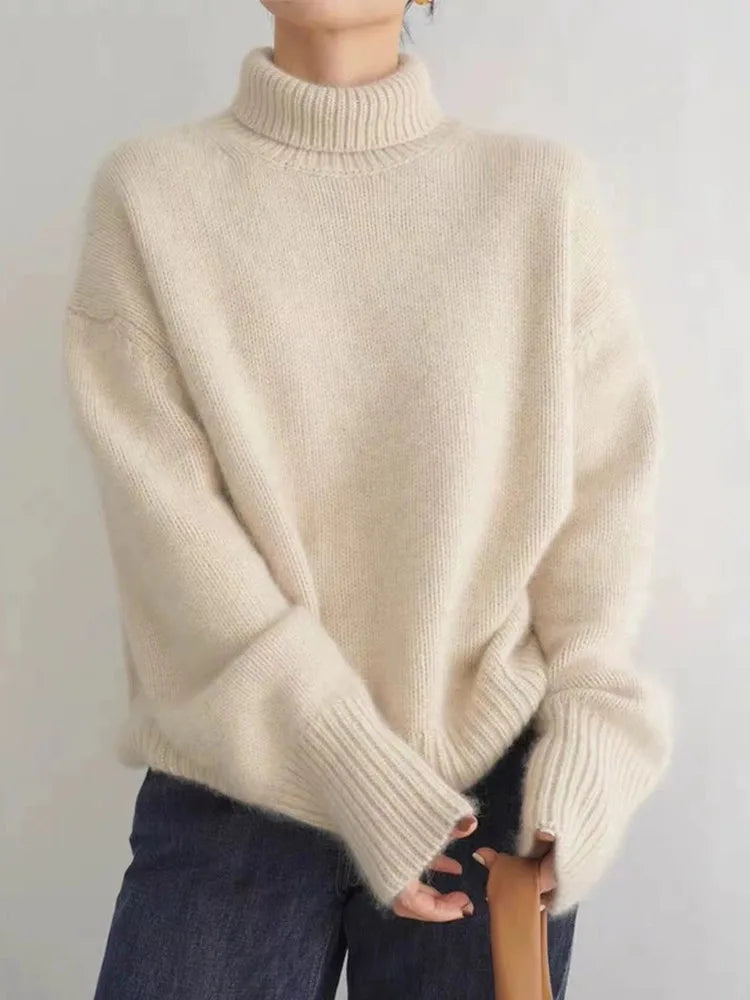 Josefin | Lyxig Cashmere Polotröja